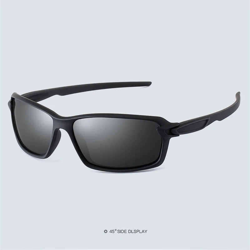 (image for) Men Polarized Sunglasses Fashion Square Sports Sun Glasses Male Driving Fishing Goggle UV400 Women Travel Eyewear